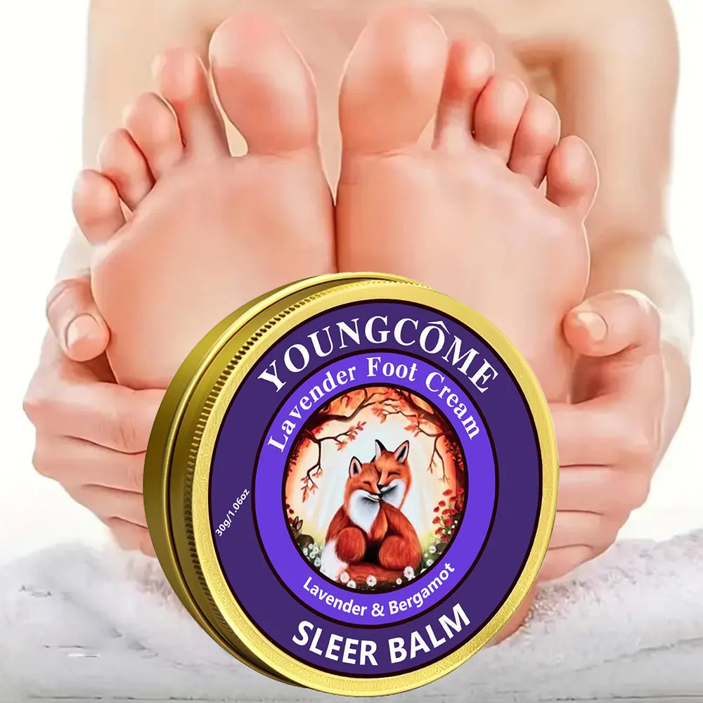 Lavender Hand and Foot Care Moisturizing Cream.
