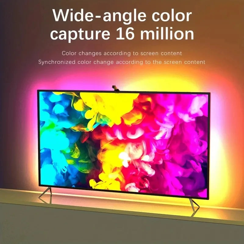 TV Backlight Music Sync Smart Strip Lights.