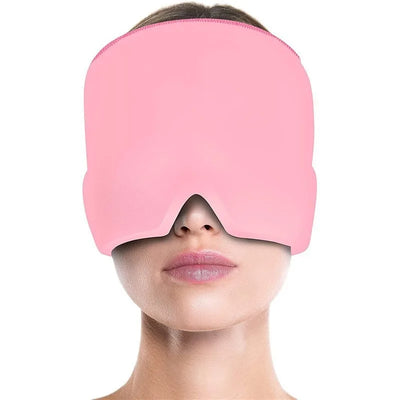 Migraine Relief Hat headache hat Gel Hot Cold Therapy.