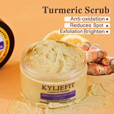 Lemon & Turmeric Perfect Combination Body Scrub.
