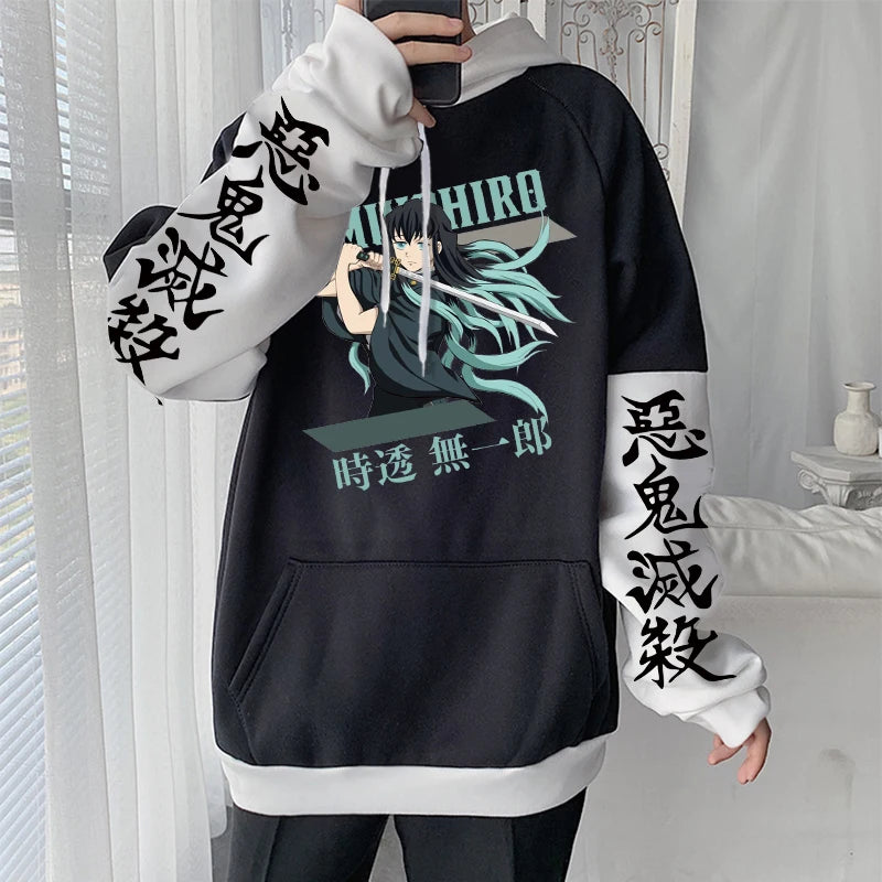 Men Cool Cartoon Printed Sweatshirt Plus Size.
