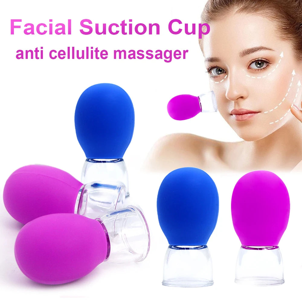 Silicone Face Massager Vacuum.