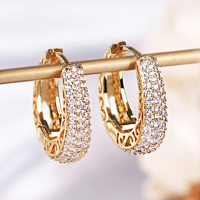 Luxury Hoop Earrings.