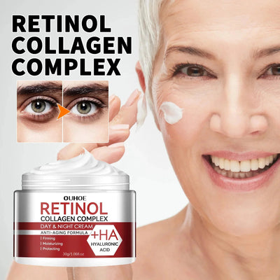 Retinol Wrinkle Remover Face Set Serum.