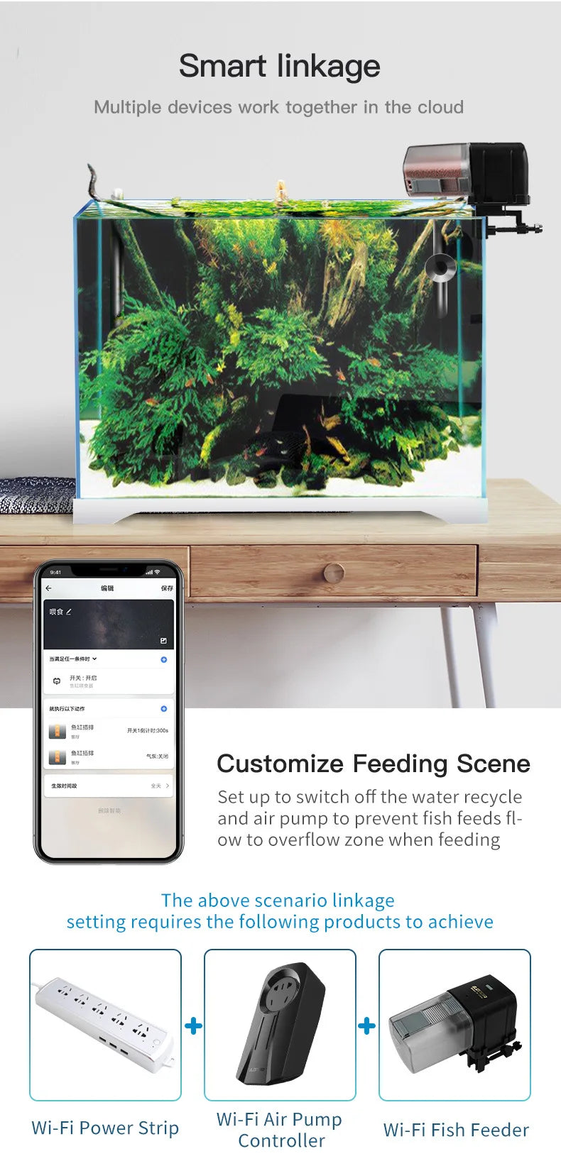 Automatic Aquarium Fish Tank Feeder.