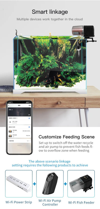 Automatic Aquarium Fish Tank Feeder.