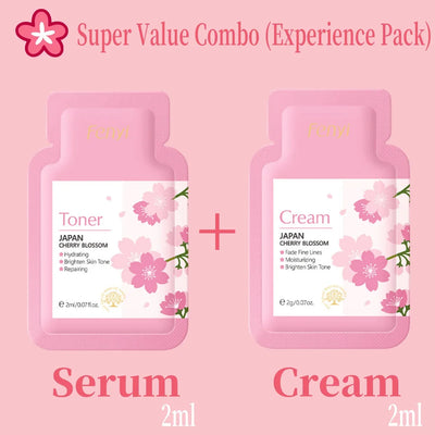 Japan Sakura Wrinkle Remover Face Serum Cream Anti-Aging Fade.