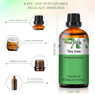 Tea tree Essential Oil for Aromatherapy Candle.