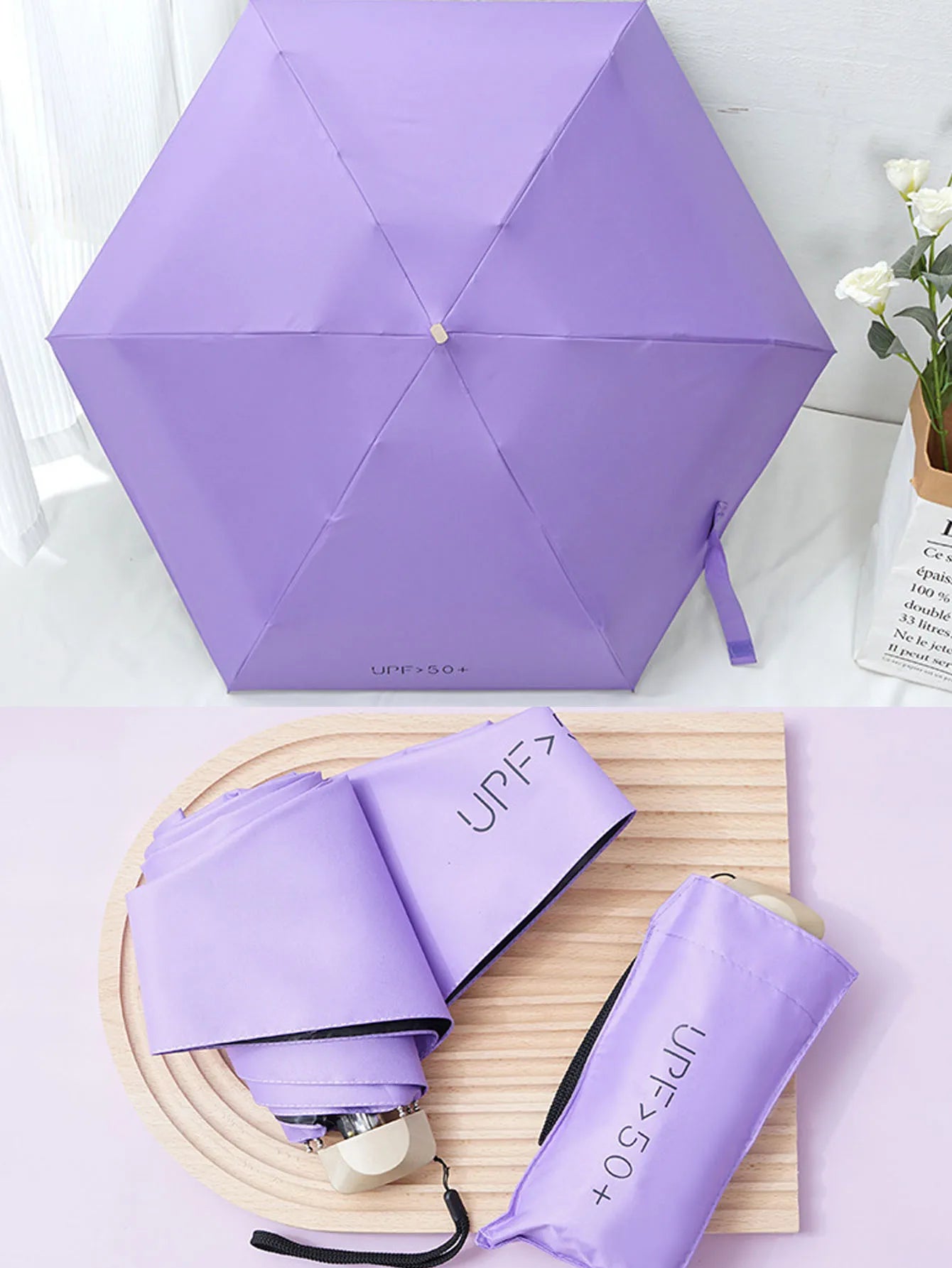 Outdoor Mini Ultralight Folding Umbrella.