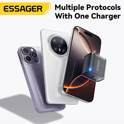 Type C Fast Charger For iPhone & Samsung.