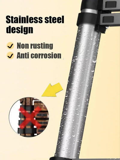 Stainless Steel Folding Ladder.