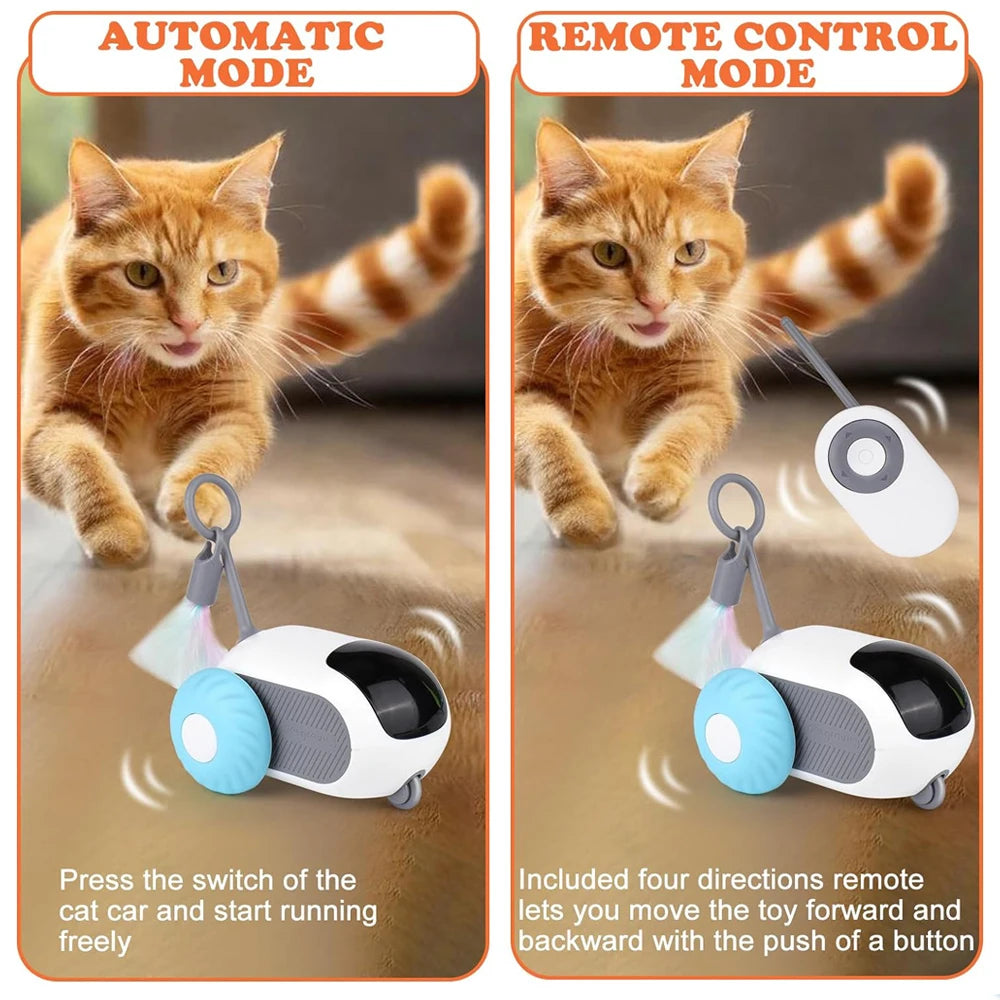 Cat Toy Automatic Moving Remote Controlled.