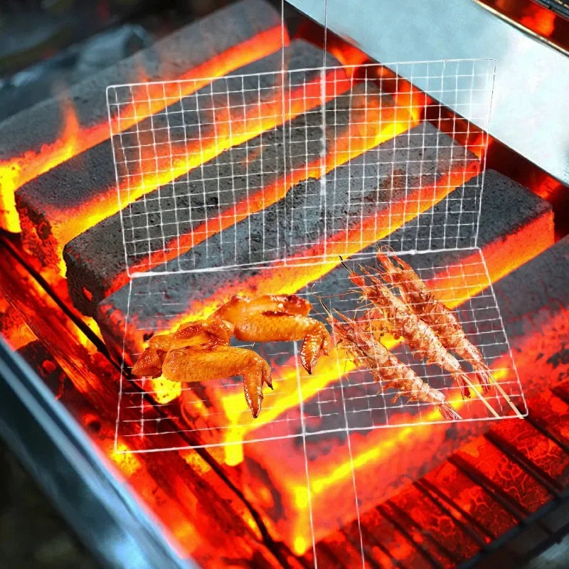 BBQ Mesh Non-Stick Grilling Basket.