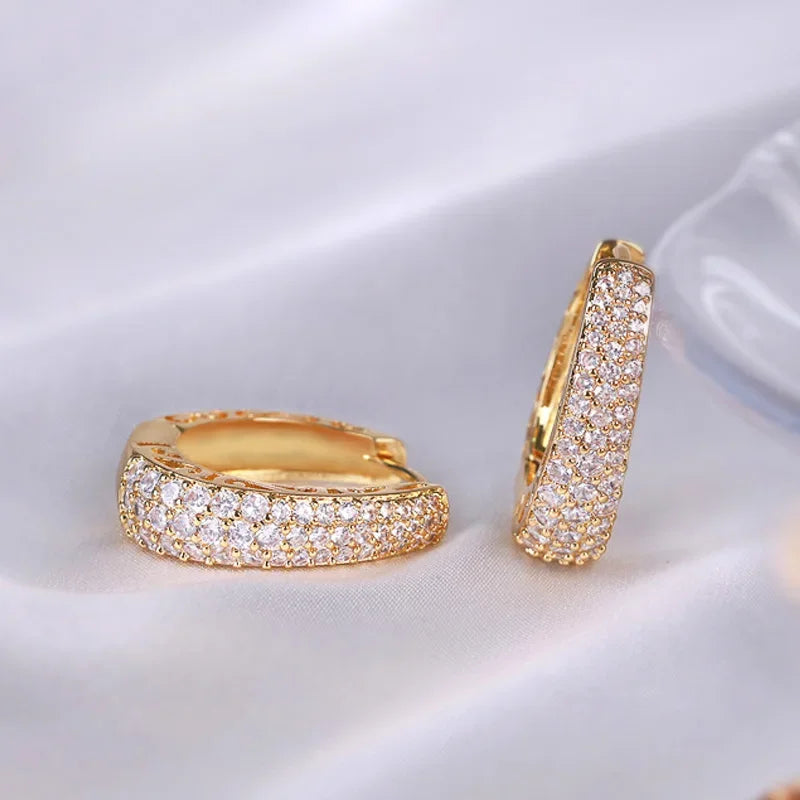 Luxury Hoop Earrings.