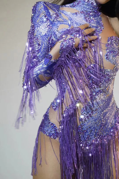 Sexy Singer Dancer Stage Wear.
