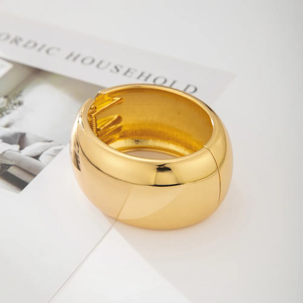 Luxury Gold Color Bangles Bracelet.
