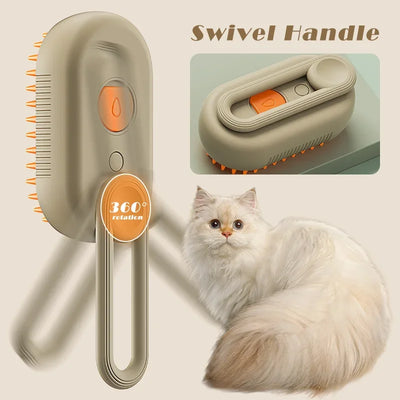Steam Cat Hairbrush Vaporizer.