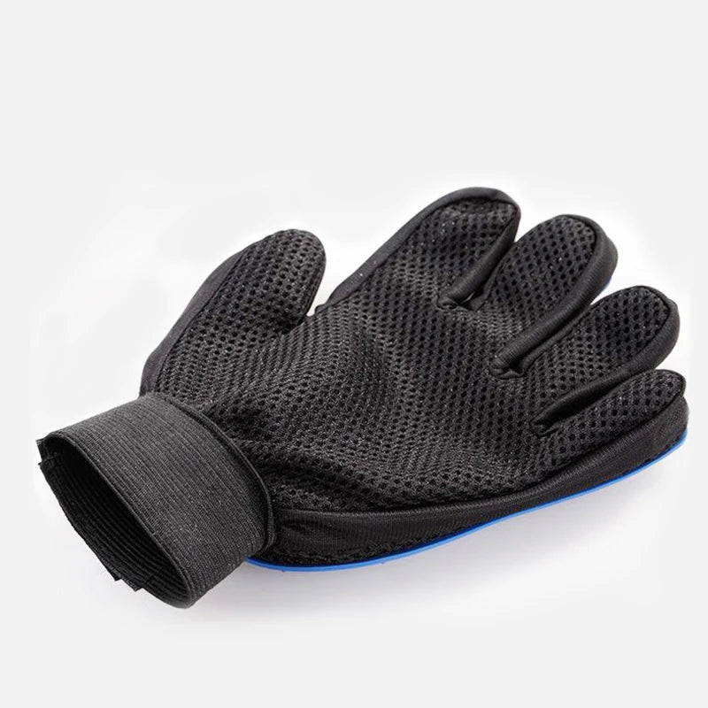 Pet Glove Cat Grooming Glove and Hair Deseeding.