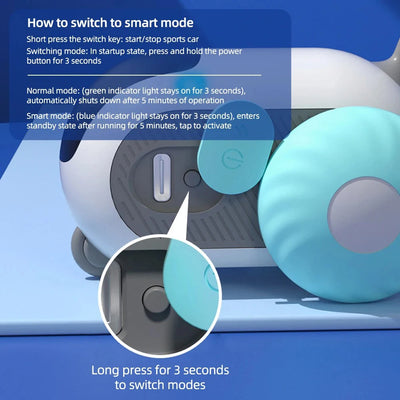 Cat Toy Automatic Moving Remote Controlled.