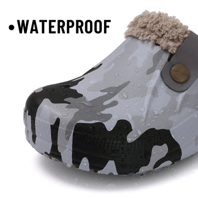 Smile Winter Cotton Men Shoes.