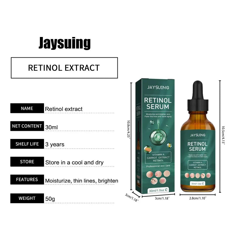 Instant Wrinkle Remove Serum Retinol Anti Agi-ng.