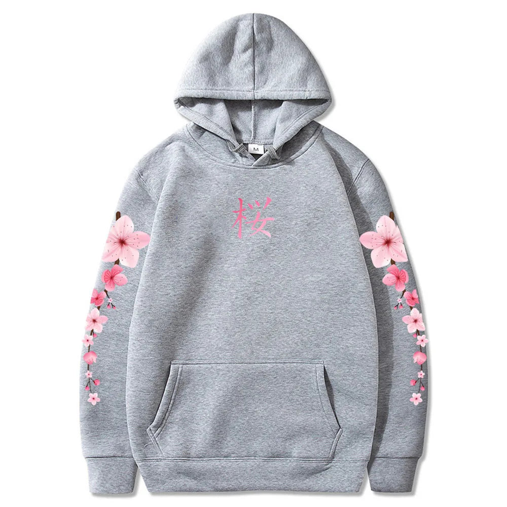Japanese Blossom Sakura Graphic Hoodies.