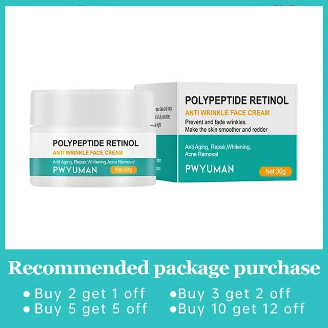 Instant Retinol Lifting Firming Cream Polypeptide Wrinkle Remover.