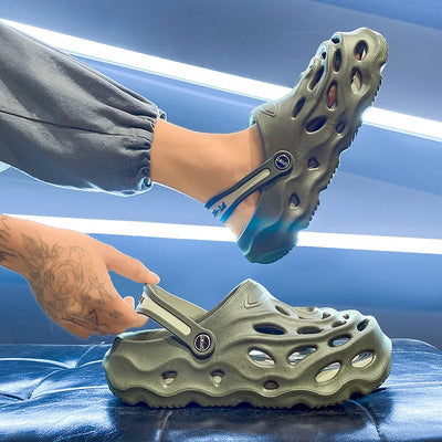 Comfortable Soft Outdoor Sandals Slippers Beach Clogs.
