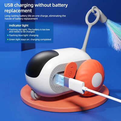 Cat Toy Automatic Moving Remote Controlled.