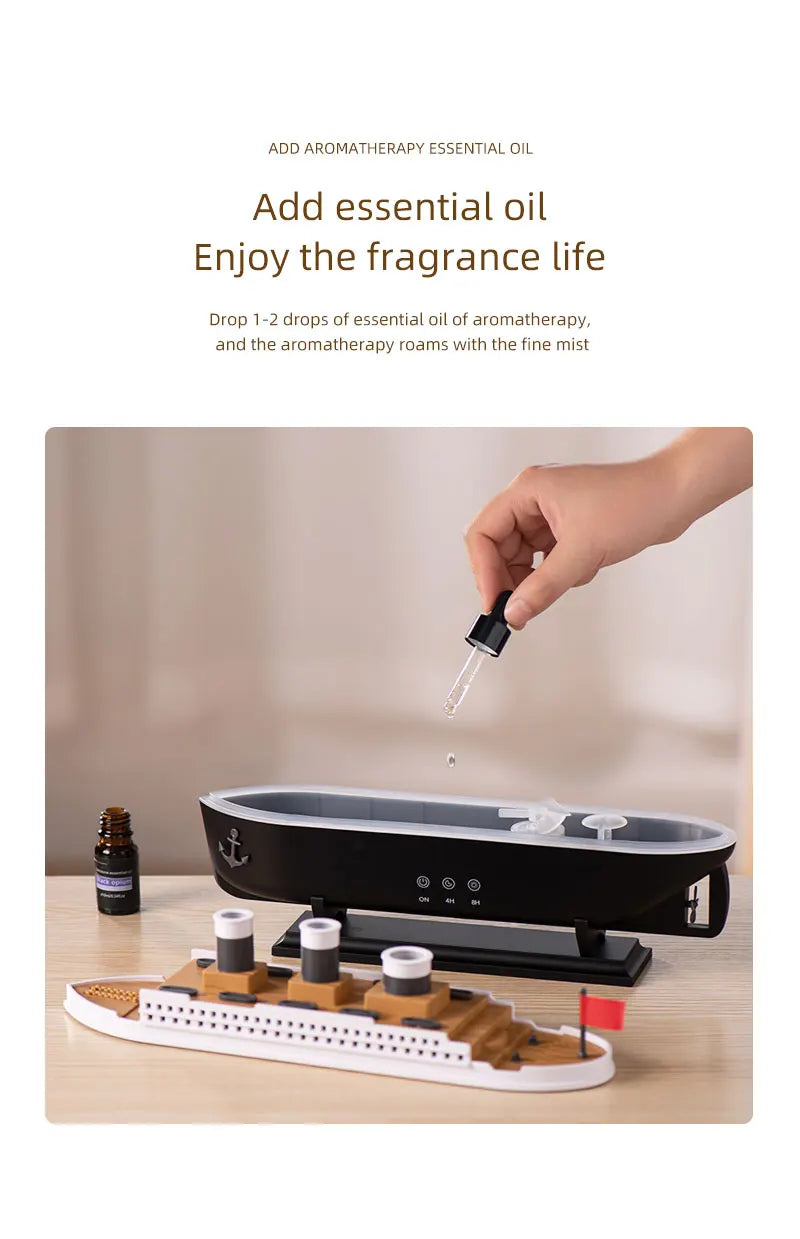 Air Humidifier Jellyfish Smoke Ring Spray.