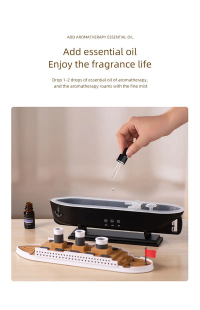 Air Humidifier Jellyfish Smoke Ring Spray.