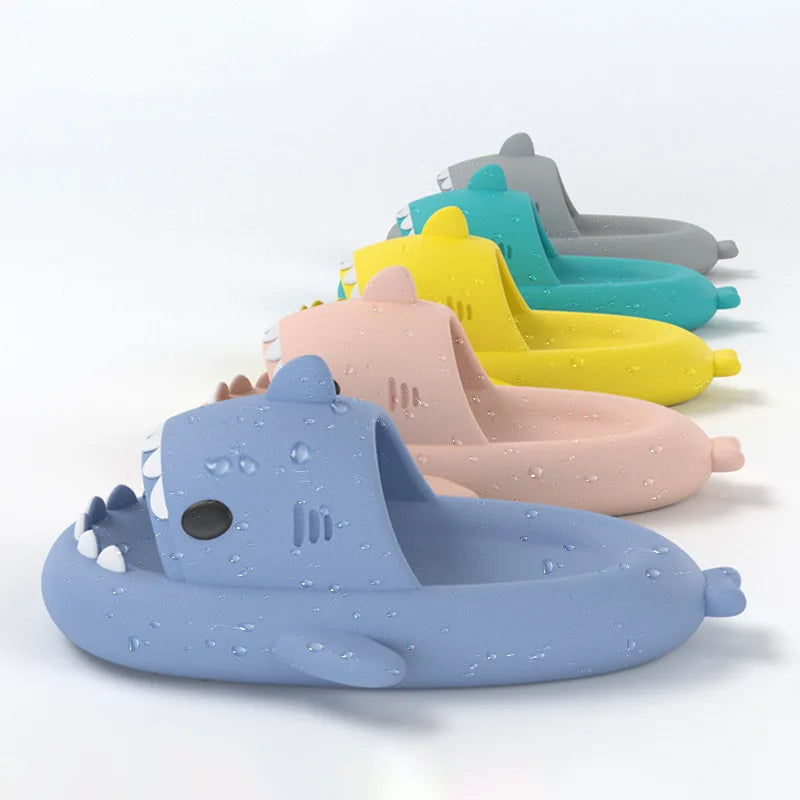 Summer Shark Slippers.
