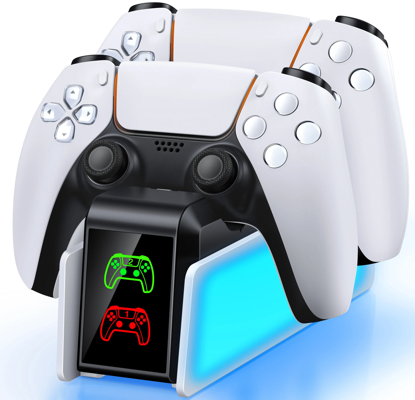 Dual Fast Charger for PS5 Wireless Controller Stand for Sony PlayStation.