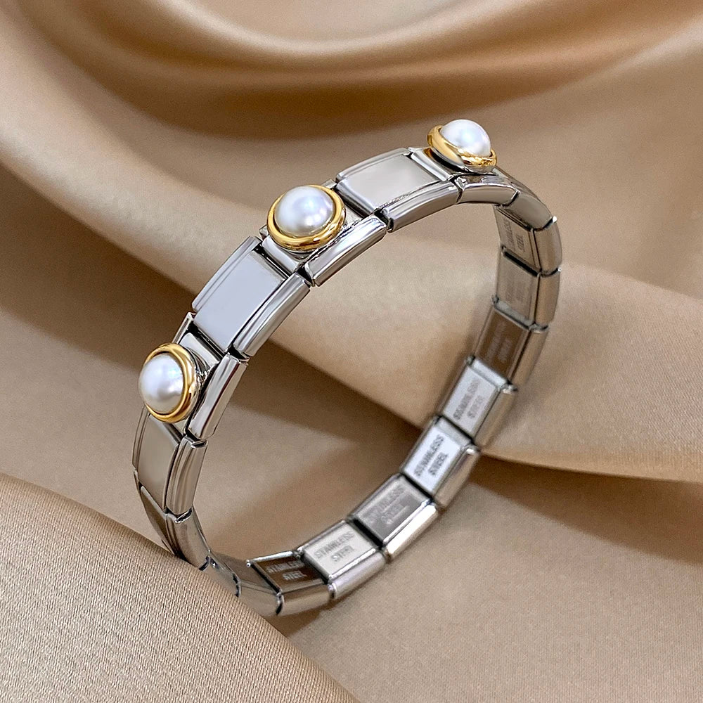 Pepper Cherry Pendant Elastic Bangles Bracelets.