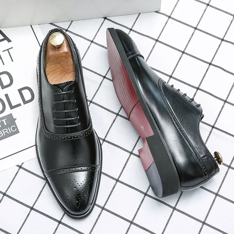 Handmade Formal Shoes Red Sole