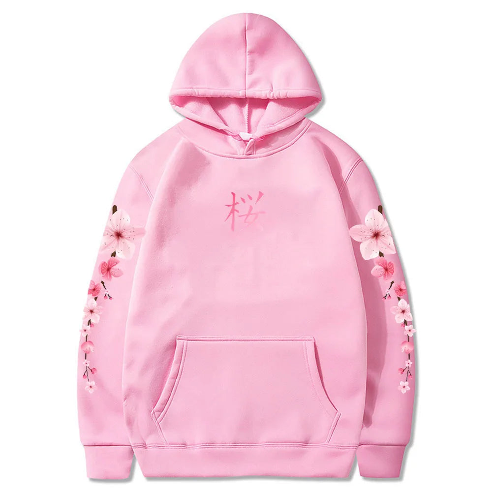 Japanese Blossom Sakura Graphic Hoodies.