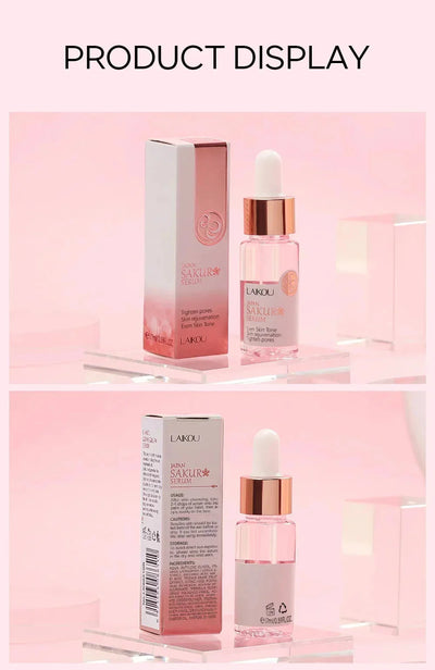 Japan Sakura Wrinkle Remover Face Serum Cream Anti-Aging Fade.