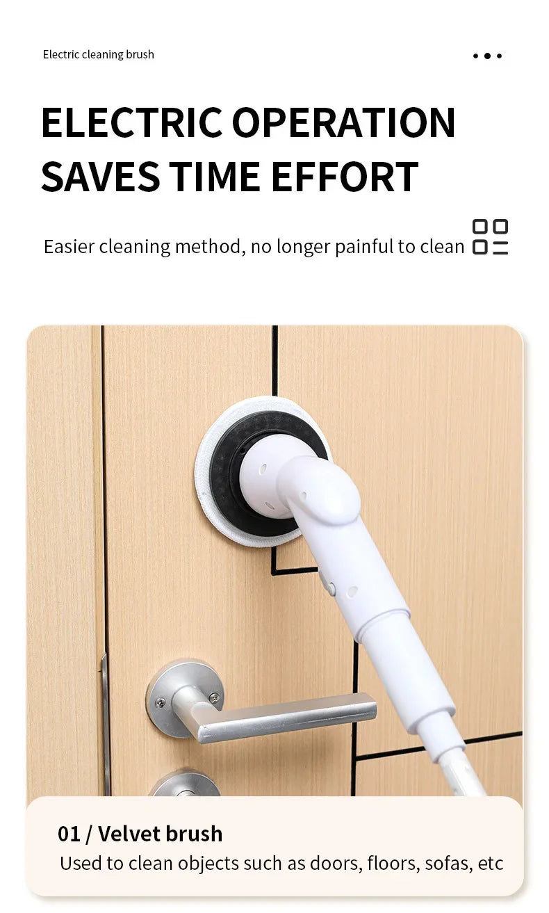 Wireless Electric Cleaning Brush.