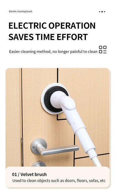 Wireless Electric Cleaning Brush.