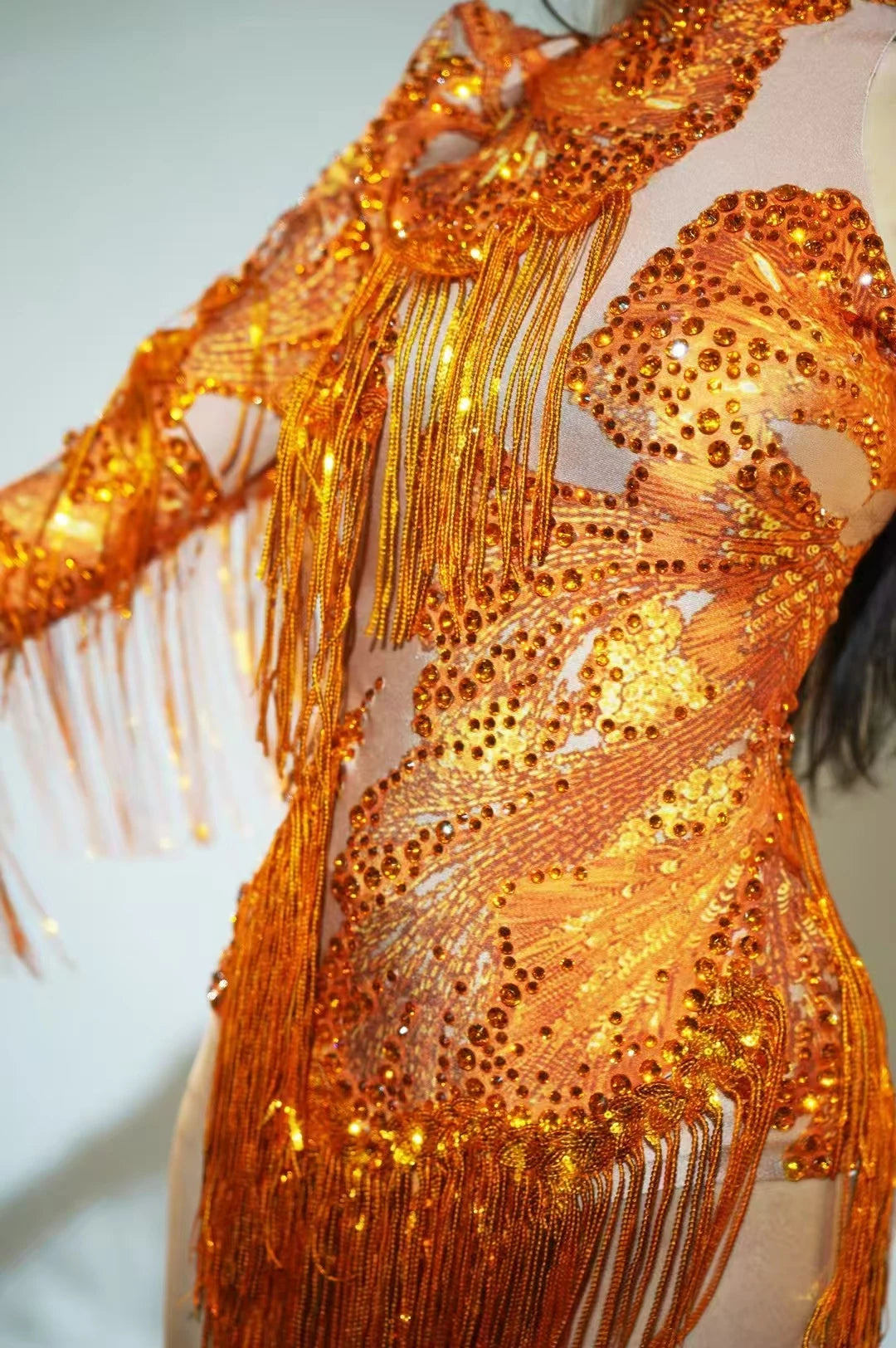 Sexy Singer Dancer Stage Wear.