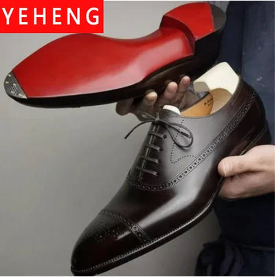 Handmade Formal Shoes Red Sole