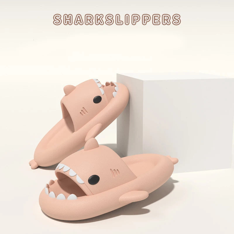 Summer Shark Slippers.