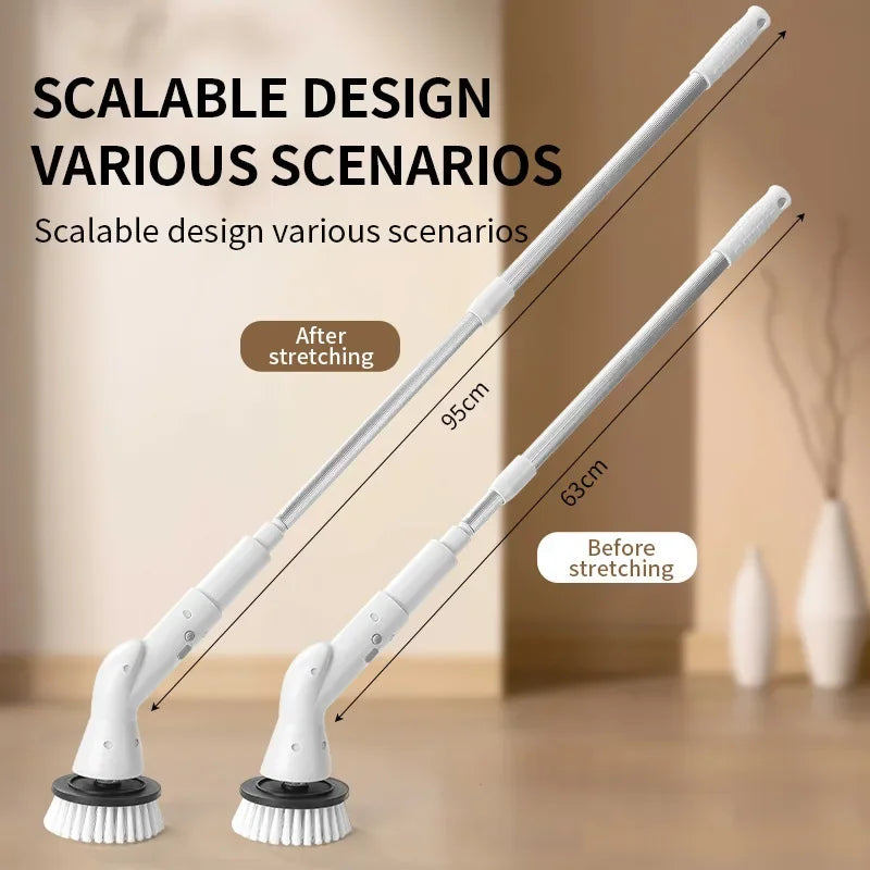Wireless Electric Cleaning Brush.