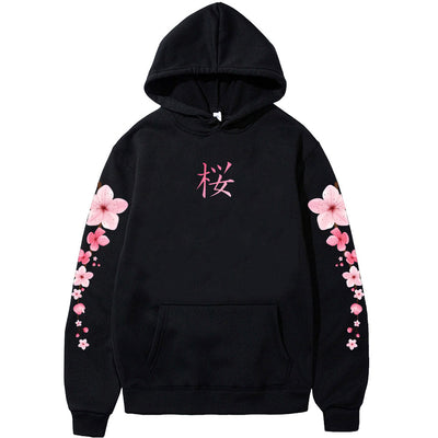 Japanese Blossom Sakura Graphic Hoodies.