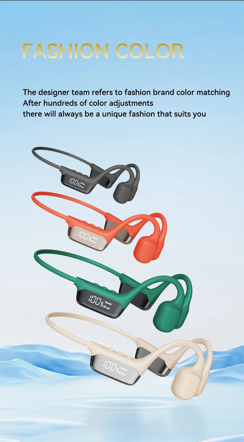 Bluetooth Wireless Swimming Headsets.