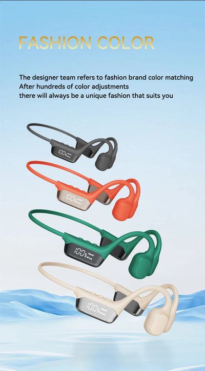 Bluetooth Wireless Swimming Headsets.