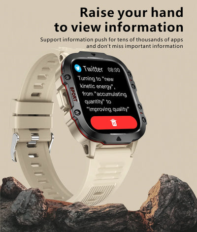 Smartwatch Waterproof Bluetooth Call Ai Voice.