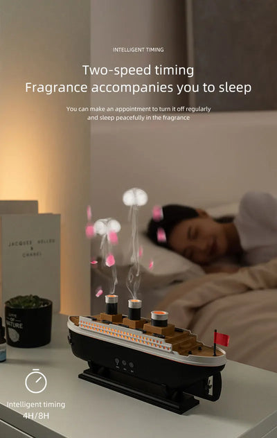 Air Humidifier Jellyfish Smoke Ring Spray.