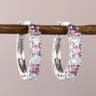 Unique Design Hoop Earrings.