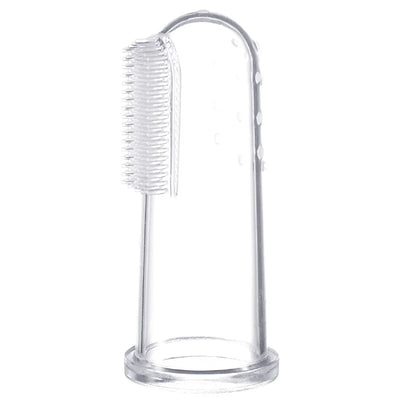 Soft Pet Finger Toothbrush Cleaning Silica gel.